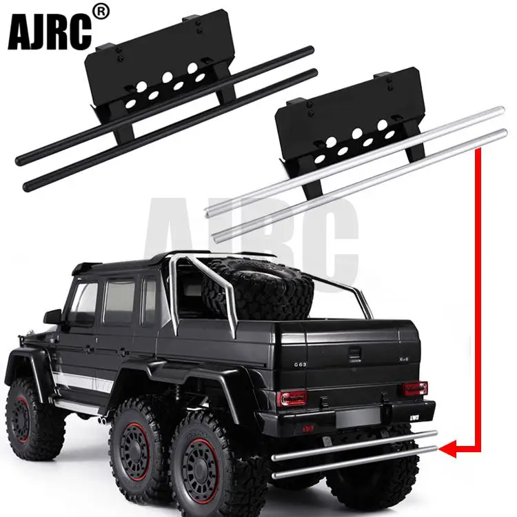 Rc Rock Crawler автомобильный металлический задний бампер для 1/10 весы с дистанционным