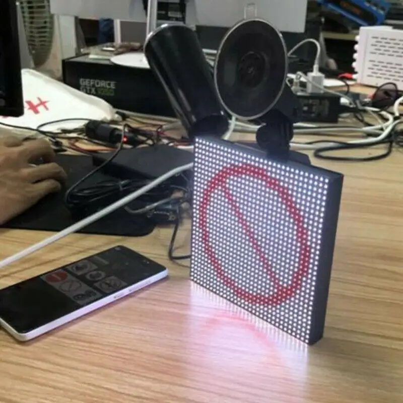 Полный цвет беспроводной bluetooth приложение управления Светодиодный дисплей