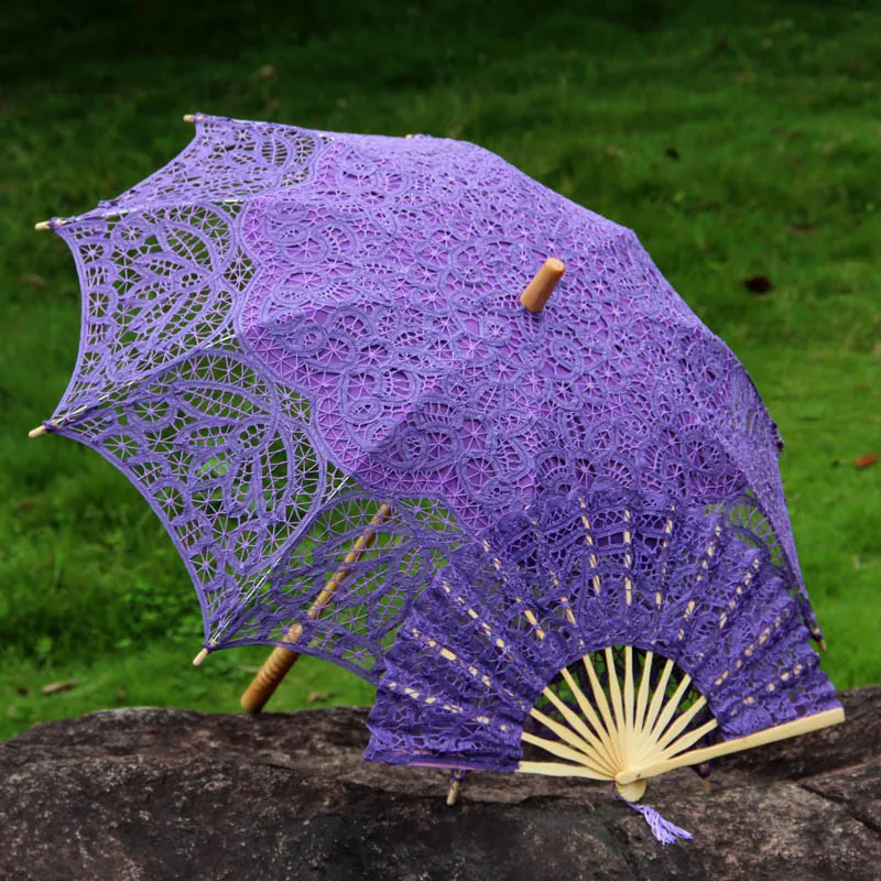Зонт от солнца кружевной с вышивкой 30 дюймов в стиле Ins|sun umbrella|parasol sun umbrellaparasol |
