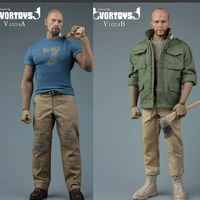 in stock 16 scale vortoys v1024 mens tough guy tooling casual wear clothes set model for 12 inches m33 m34 m35 body