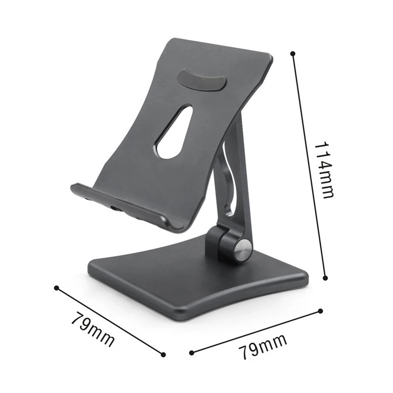 phone stand folding mobile phone holder metal adjustable live universal desktop mobile phone holder for phones tablets free global shipping