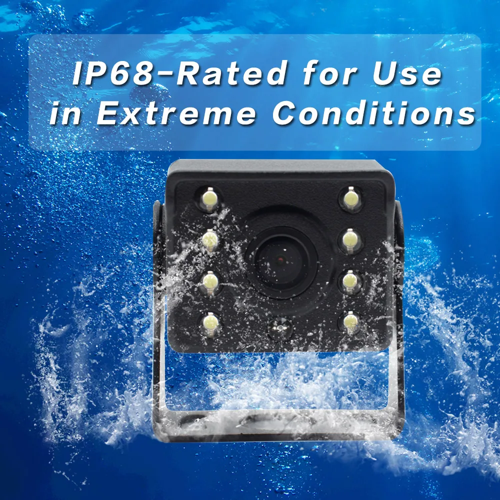 Проводной автомобильный монитор SMARTOUR 7-дюймовый TFT заднего вида ночное видение 8