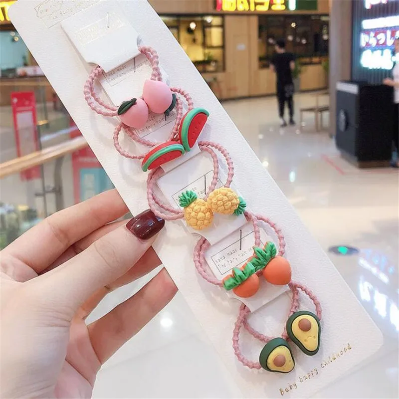 11 New Cute Crown Star Quicksand Scrunchies Children Girls Kids Elastic Hair Rubber Band Accessories Tie Hair Ring Rope Holder - Color: 11