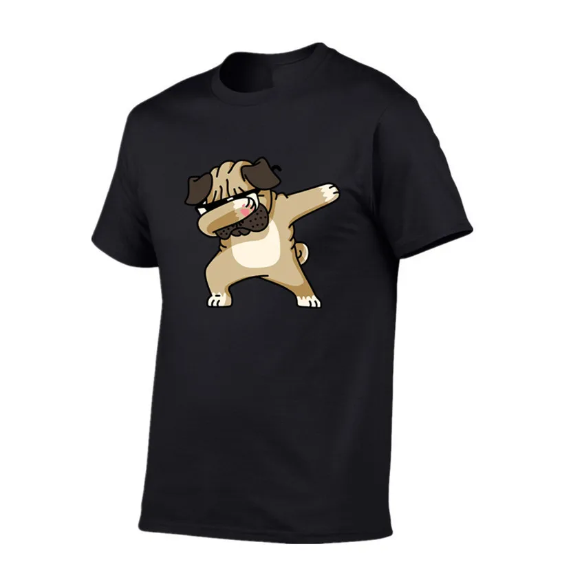 Мужские футболки из 100% хлопка модные хипстерские Забавные с принтом собаки