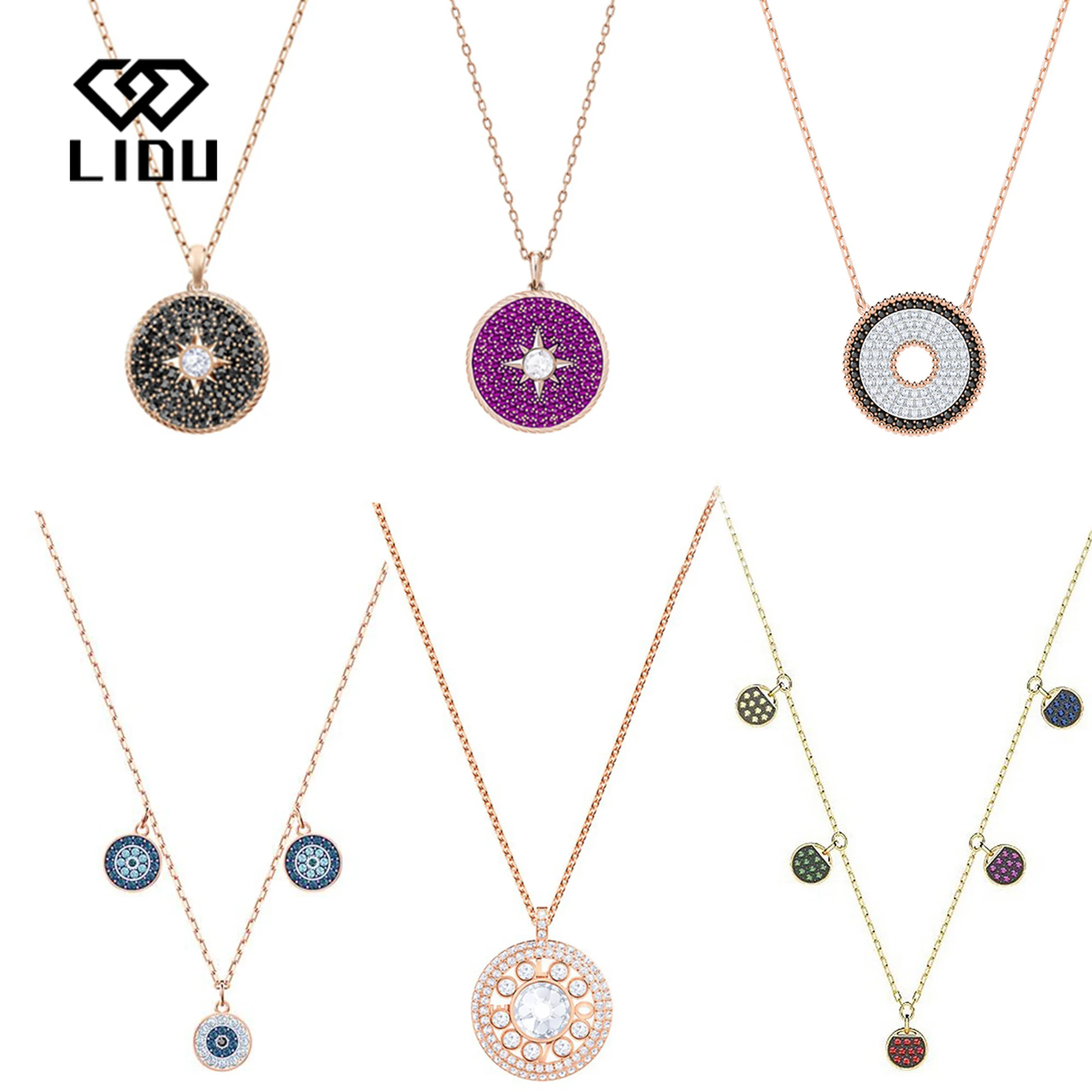 Высококачественная модная Изысканная круглая монета LIDU отправка подарка