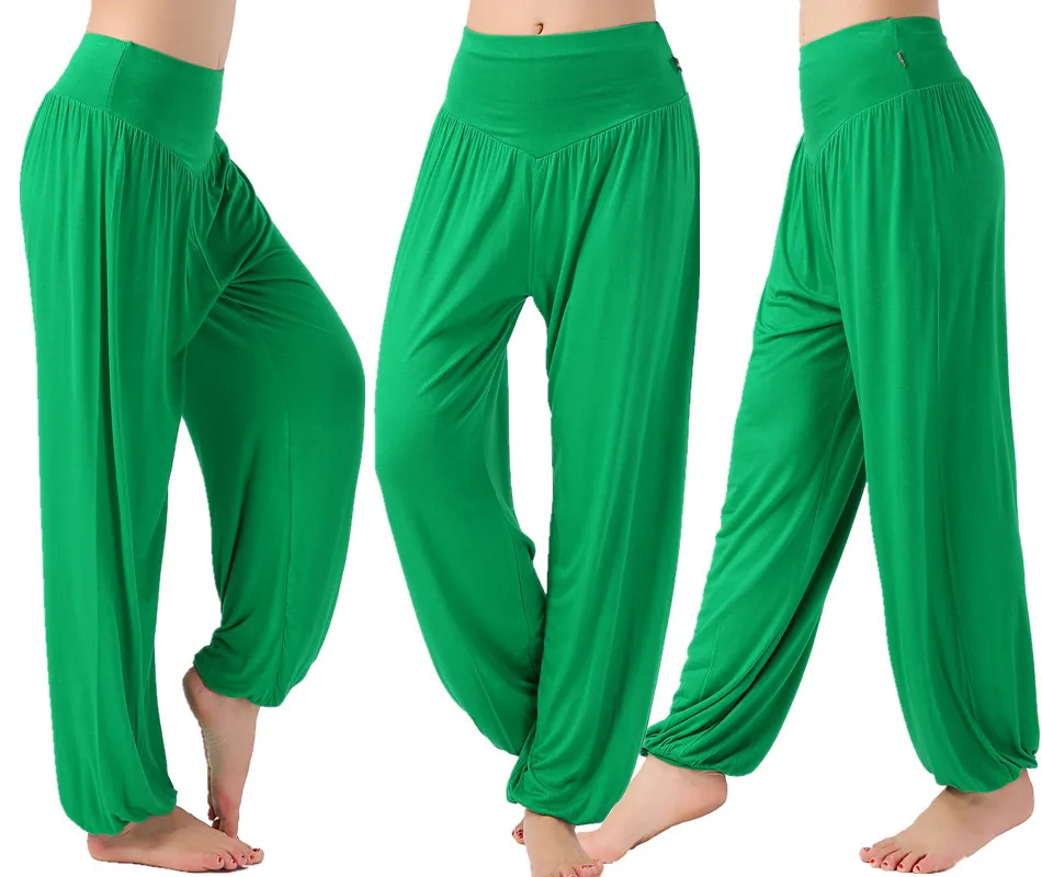 

Loose Sweat Resistant Seamless Breathable Harlem Pants Modal Harem Pants plus Size Slacks Square Dance Yoga Trace Trousers