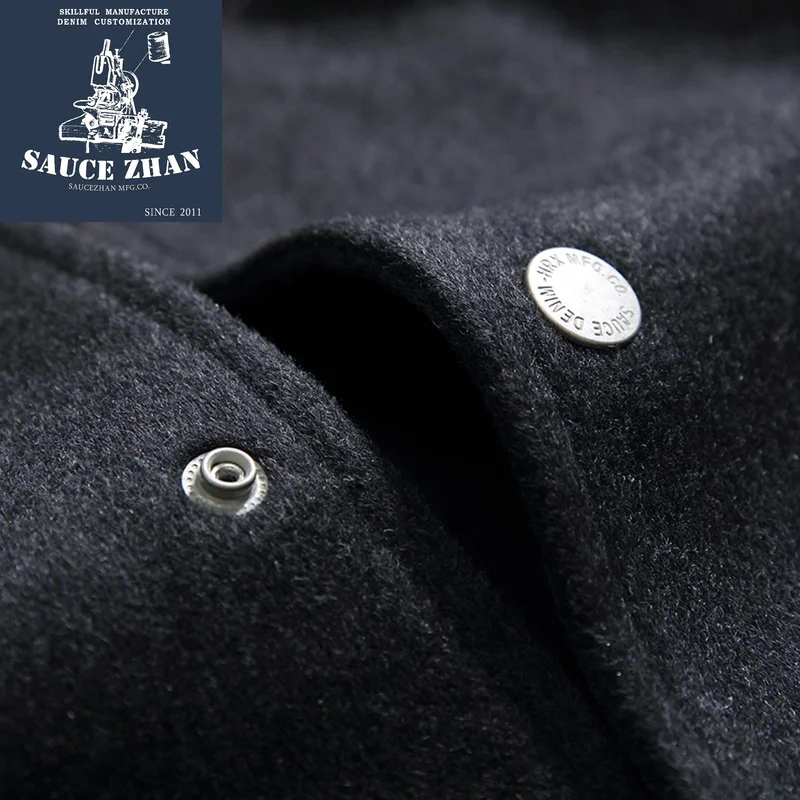 Мужская бейсбольная куртка SauceZhan шерстяная пальто и куртки для осени 2018|Мужские