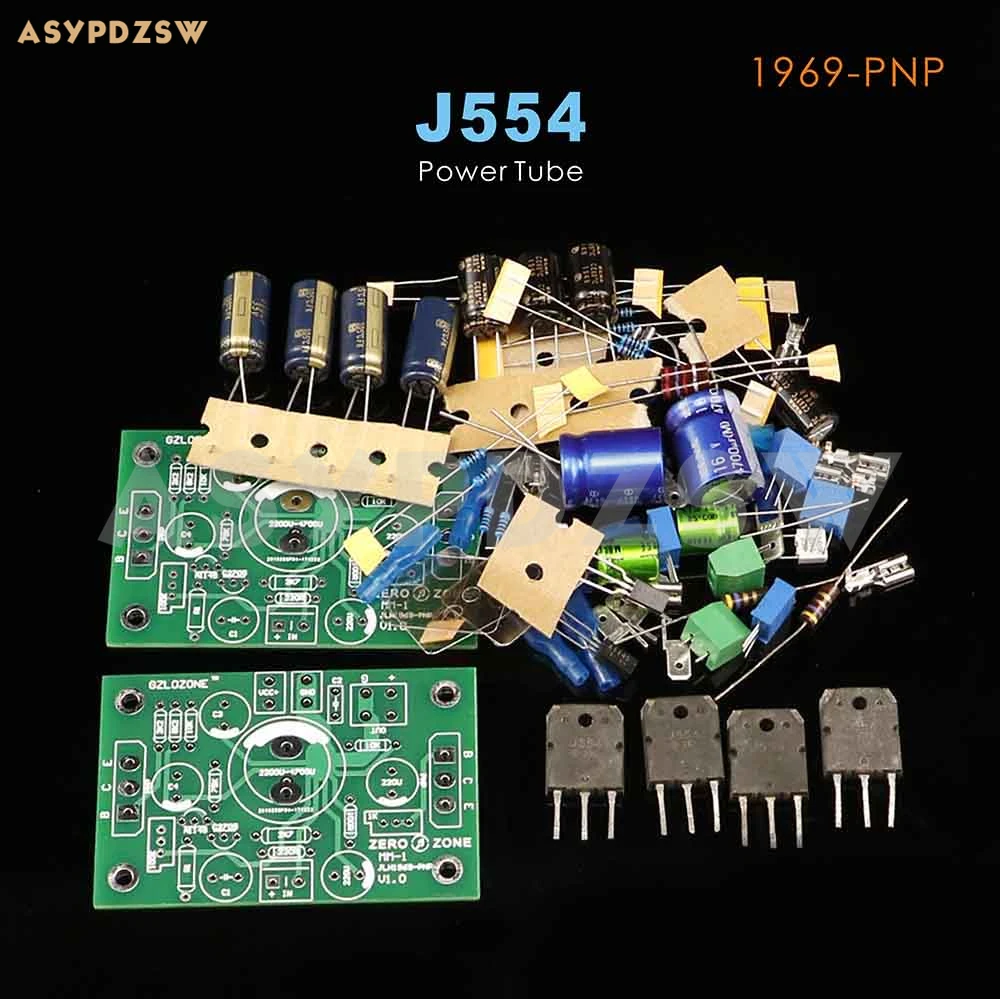 2 CH Atom JLH1969-PNP несимметричный класс A печатная плата усилителя мощности/Набор для