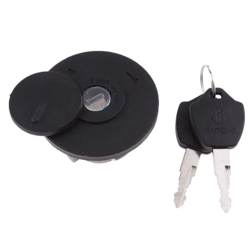 Black Motorbike Gas Cap Fuel Tank with Keys for Roketa Cayman/V-moto Milano/Baja RT50 | Автомобили и мотоциклы
