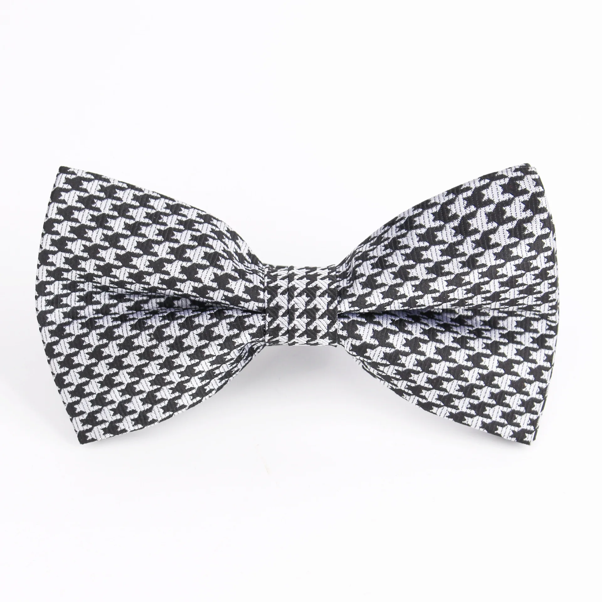 

Sitonjwly Men's Suits Bow Tie Lattice Bowtie Business Wedding Bowknot Bow Ties for Groom Party Cravat Accessories Custom Logo