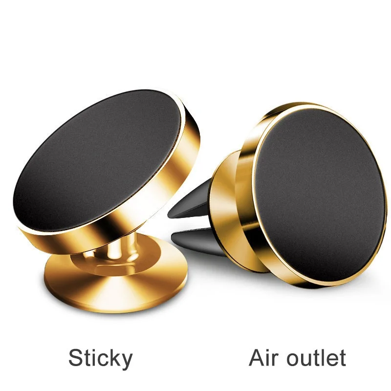 Universal Car Phone Holder 360 Degree Magnetic Air Vent Mount Mobile Smartphone Stand Magnet Support Cell Cellphone in Car GPS