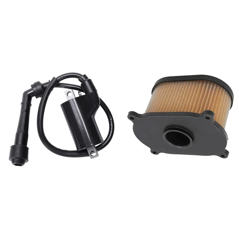 

2 Pcs Ignition Coils For Hyosung & 1 Pcs Motorcycle Air Filter Replacement For Hyosung