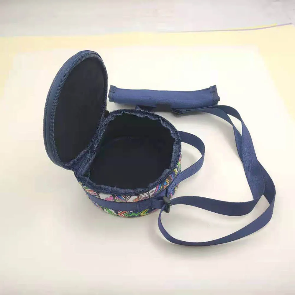 

Cartoon Style 5.5 Inch Ethereal Drum Blue Storage Bag Percussion Accessories Musical Instrument