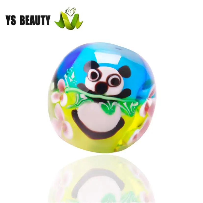 Новые модные искусственные бусины ручной работы внутренние окрашенные плетеный