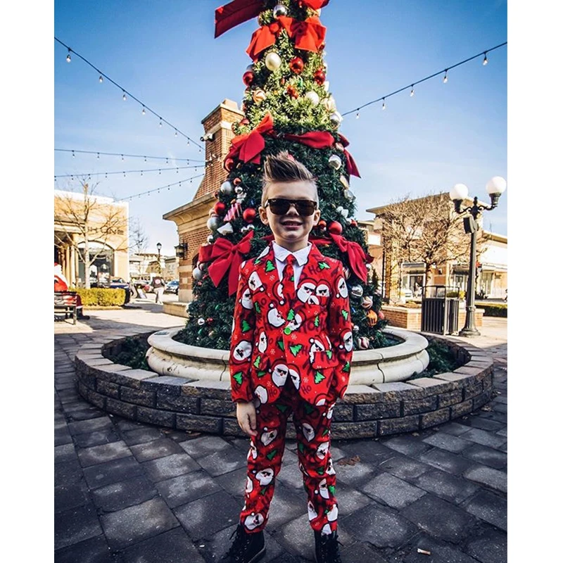 3 предмета детский блейзер с галстуком для маленьких мальчиков пиджак + штаны