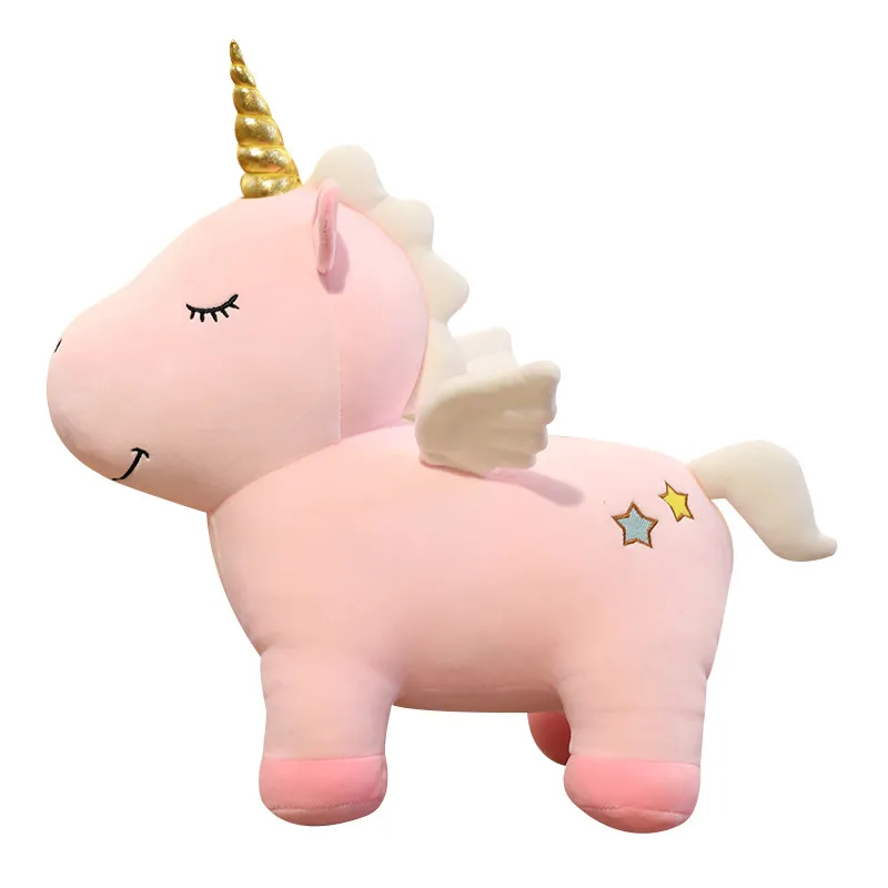 

unicorn plush toy fat unicorn doll cute animal stuffed soft pillow baby kids toys for girl birthday christmas gift