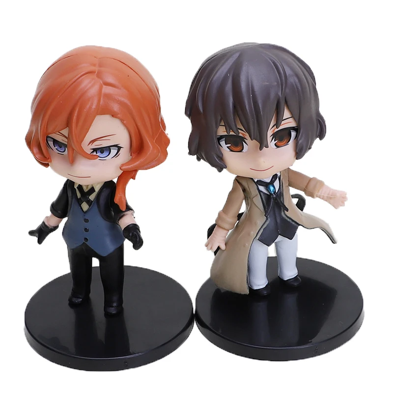 Фигурки аниме бродячие псы 10 см 2 шт. |