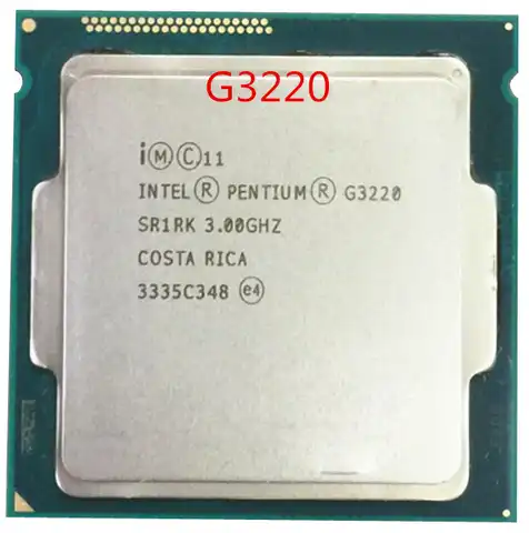 Оригинальный процессор Intel Pentium G3220 Haswell LGA 1150, двухъядерный, 3,0 ГГц, L3 Cache 3M HD