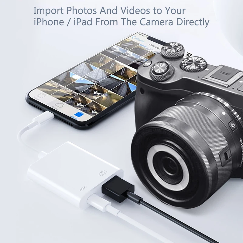 Для iPhone iPad Lightning OTG конвертер USB Micro адаптер MacBook компьютерный ридер type-c коннектор для передачи данных