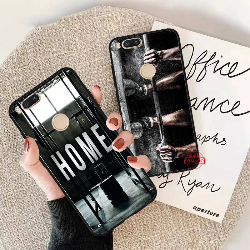 Loving Bodybuilding Gym Fitness Silicone Soft Case for Redmi 4A 4X 5 Plus 5A 6 Pro 6A 7 7A S2 Go K20 Note Prime 8 |