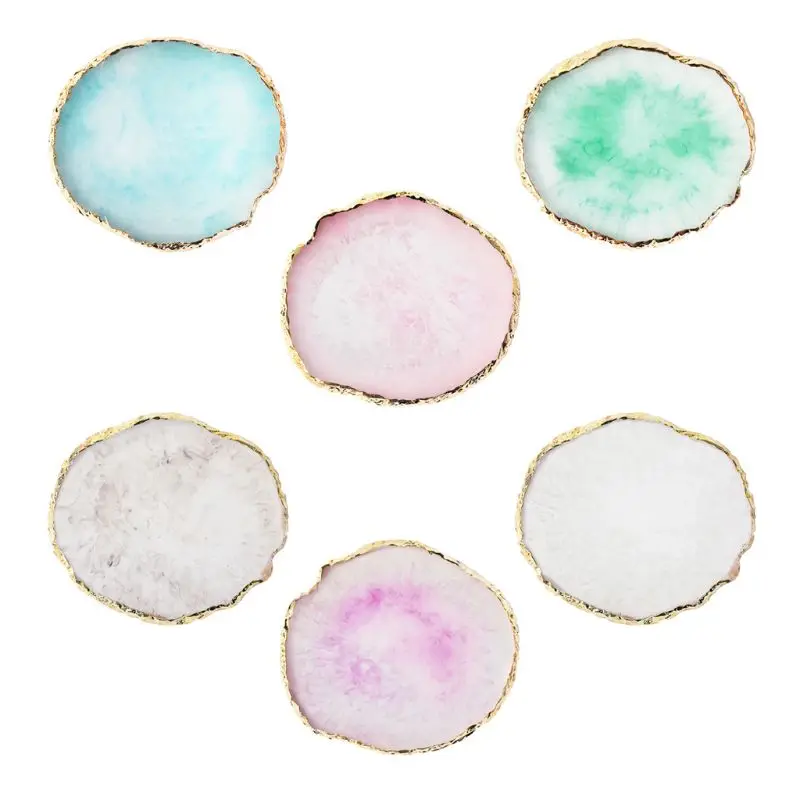 

2021 New Jewelry Display Board Necklace Ring Earrings Painted Show Palette Resin Tray