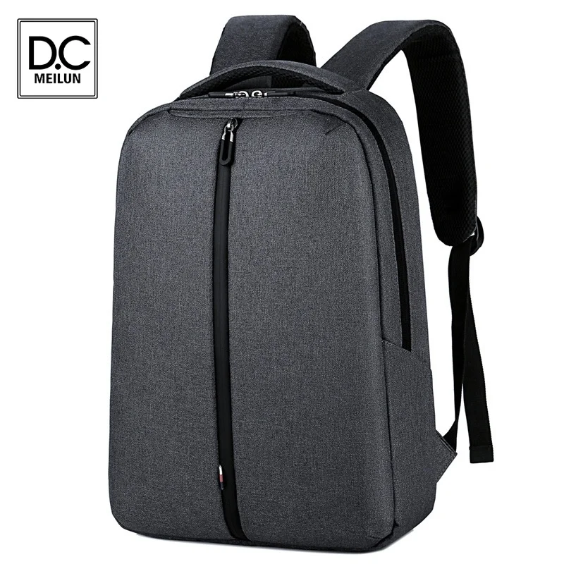 

DC.meilun Men's Waterproof Laptop Backpack Men Business Oxford Backpacks for Teenage Travel Bags Multifunction Mochila Hombre