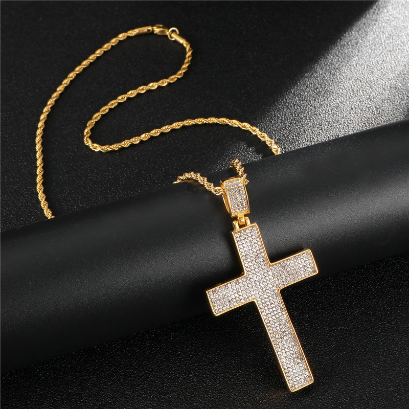 Ожерелье из нержавеющей стали в виде распятия | Украшения и аксессуары
