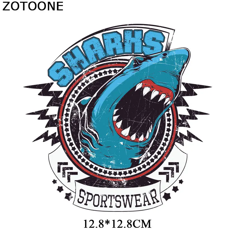 ZOTOONE Утюг на теплопередачи патчи для одежды Череп нашивки в виде животных DIY полосы аппликация на футболку на заказ стикер E - Цвет: ZT1762