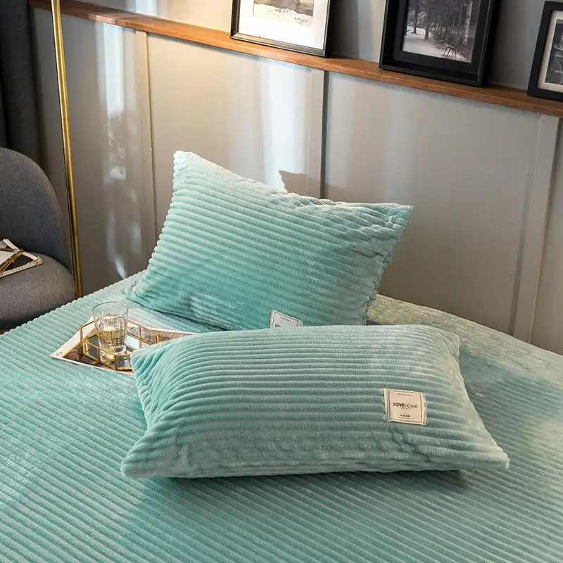 48 фланелевая наволочка 300 г/кв. М мягкое толстое одеяло подушка 48x74