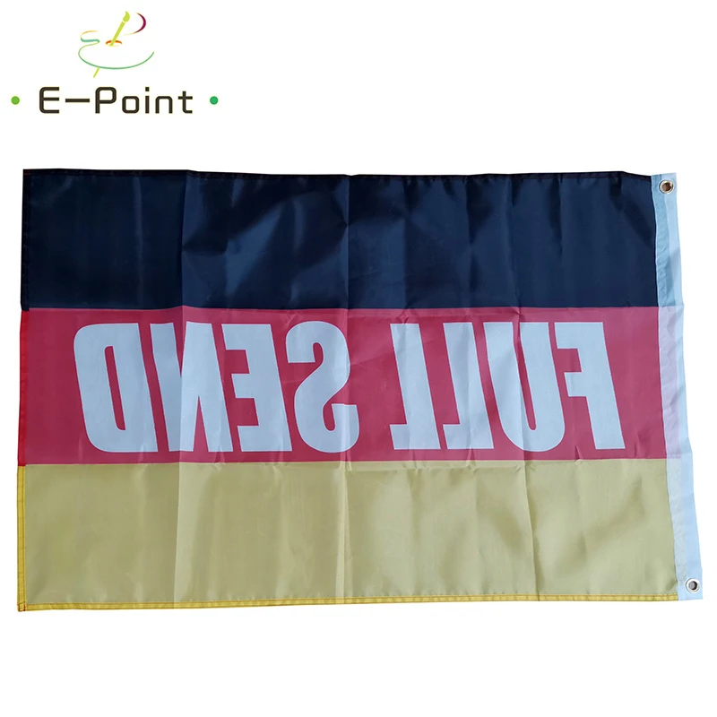 

Full Send Germany Flag 2ft*3ft (60*90cm) 3ft*5ft (90*150cm) Size Christmas Decorations for Home Flag Banner