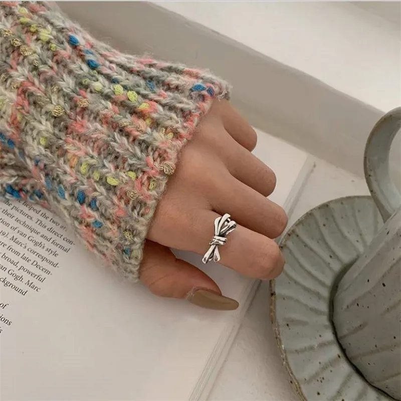 2021 Новый стиль женские кольца на палец с серебряным покрытием для женщин