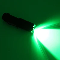 zoom flash light lantern 5w 14500 or aa tactical flashlight xpe led green light torch lamp for shotgunrifle mount hunting gun