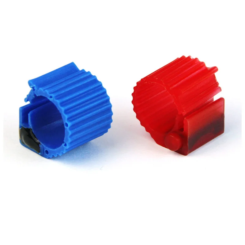 100 шт./лот водонепроницаемая бирка с кольцом для ног в виде птицы голубей из АБС