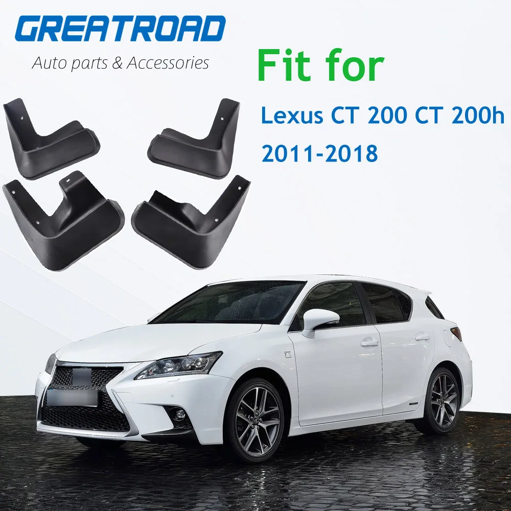 Брызговики для Lexus CT 200 200h 2011 2018 спереди и сзади брызговик крыло брызговиков CT200h 2012