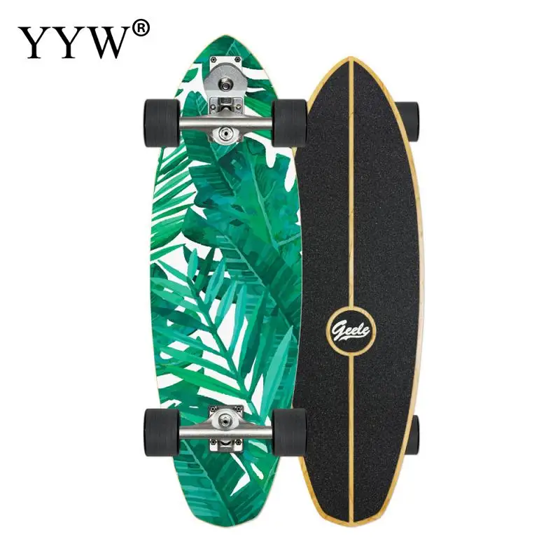 

S7 Land Surfboard Beginner Exercise Brush Street Big Fish Board Walking Skateboard Longboard Penny Board Surf Land Skateboard