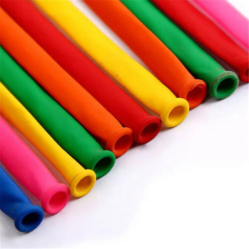 2g 100 шт длинный шарик смешанных цветов Дети DIY животное клоун волшебные шары