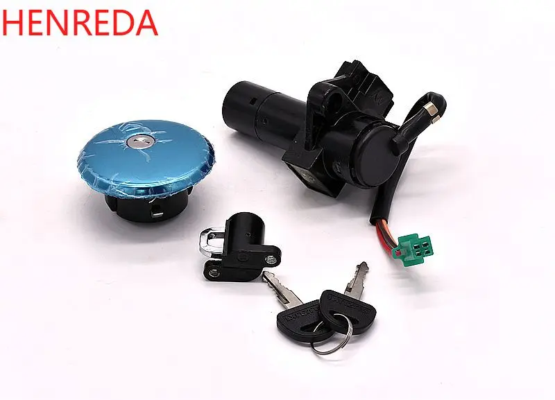 Электрозамок зажигания для скутера и мотоцикла GN250 дверной замок с топливной