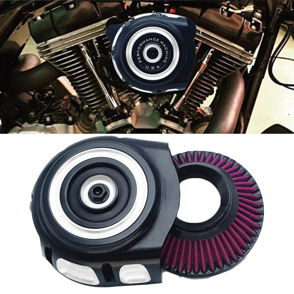 Мотоциклетный винтажный воздухоочиститель алюминиевый фильтр Впускной