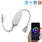 Tuya WiFi Smart LED Control ler RGB LED Strip Light Contoller 12V APP Remote Voice Control Work For Alexa Google