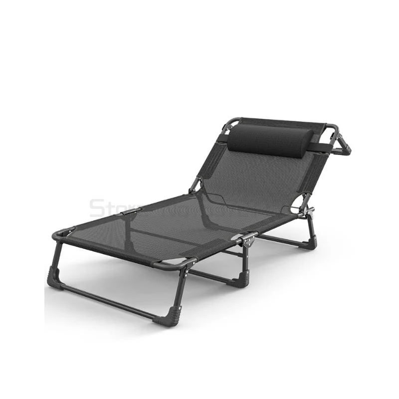 

Folding bed single bed simple lunch break bed office lounge chair portable multifunctional marching bed