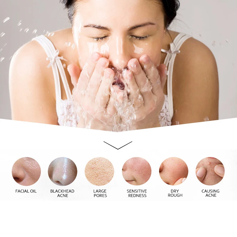 Очищающее средство для лица с улиткой глубокое очищение пор богатый