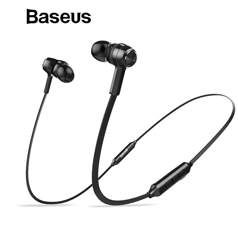 Baseus S06 Bluetooth наушники магнитные беспроводные наушники шейные наушники спортивные стерео наушники для телефона Auriculares с микрофоном