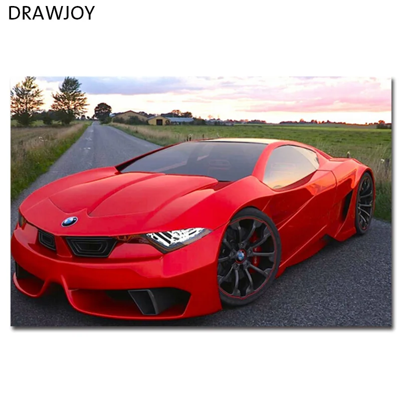 Набор для рисования по номерам на холсте с рамкой 40 х50 см|Рисование и каллиграфия|