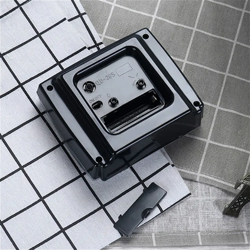 Современные Квадратные настольные часы с будильником для путешествий