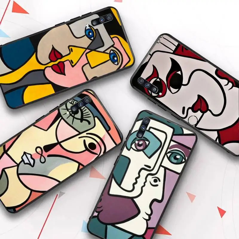 

Picasso abstract Art painting Phone Case for Samsung Galaxy A51 30s a71 Soft Silicone Cover for A21s A70 10 A30