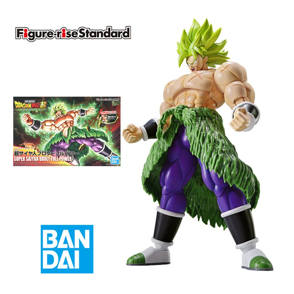 

Original BANDAI Figure-rise Dragon Ball Super Super FULLPOWER Saiyan Broli Assembled Model Anime Figure Toys for Kids