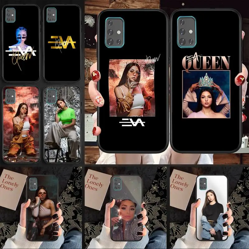 

Eva Queen Singer Phone Case For Samsung A11 A12 A71 A80 M10 M20 M21 M30 M31 M31S 5G Cover Fundas