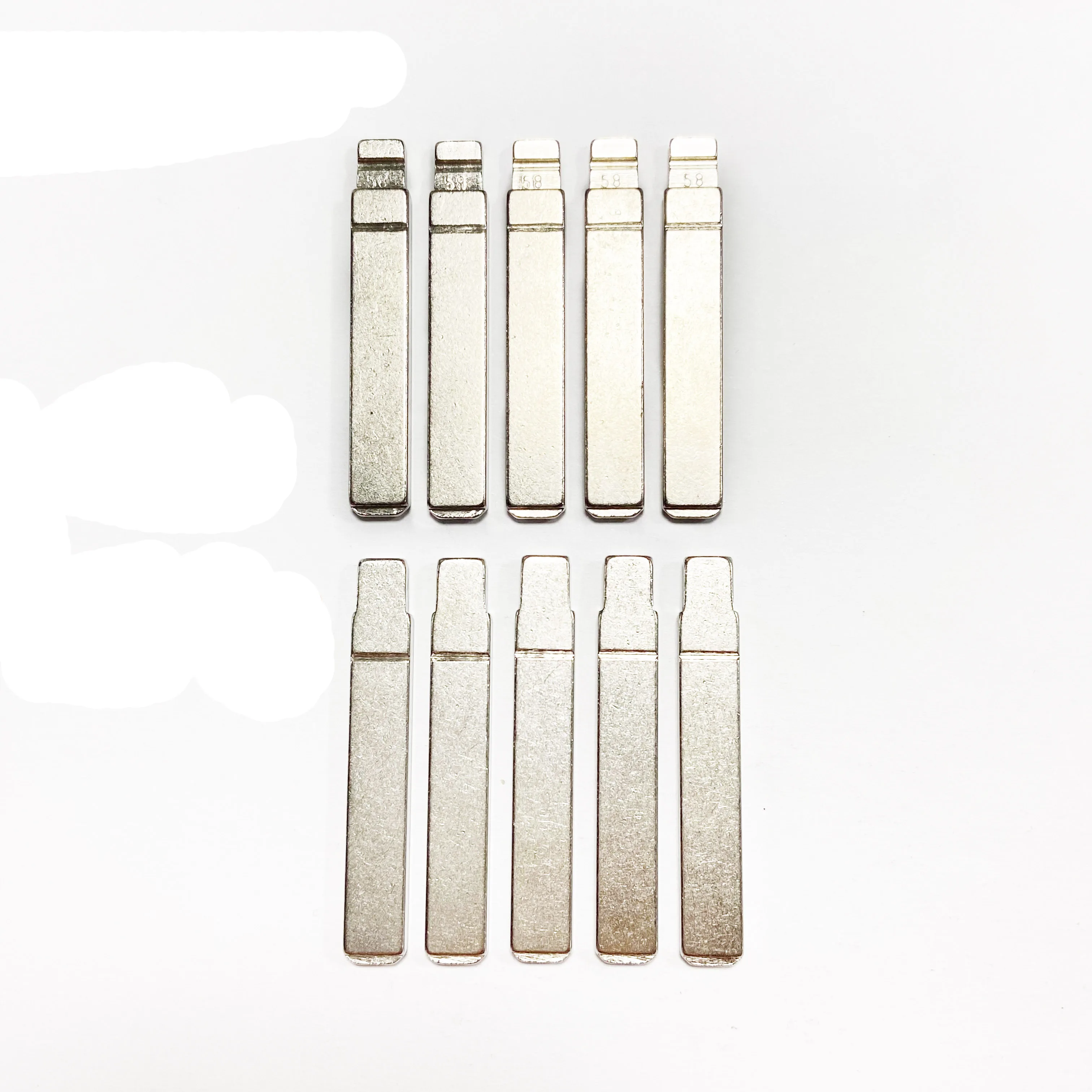 5pcs/lot Uncut Flip KD #58 HU83 Remote Key Blade Lishi VA2 For Citroen C4 Sega Triumph Peugeot 307 308 407 408 Renualt | Автомобили и
