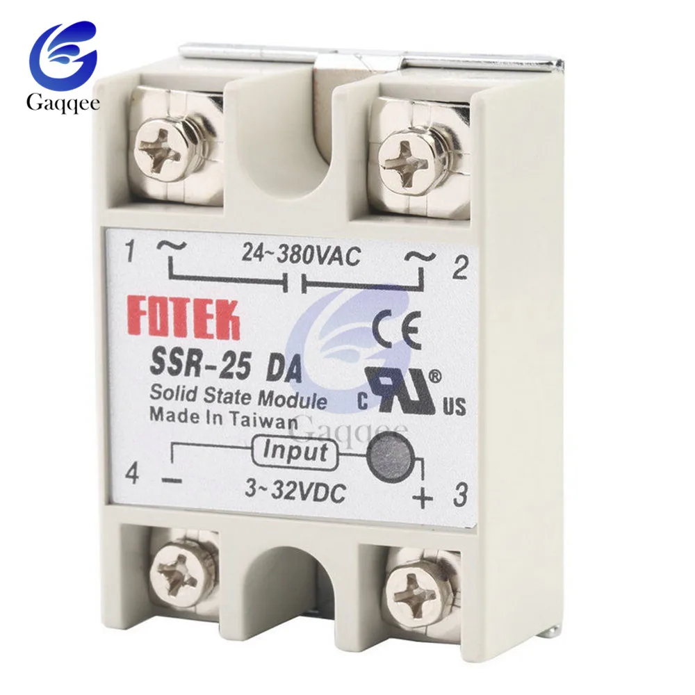 Однофазный релейный модуль однофазный 3 32 В постоянного тока на 24 380 переменного