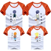 family friendly short sleeved t shirt whole family raglan sleeves color matching childrens clothing